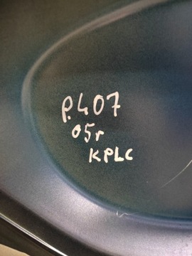 фото thumb №12, Peugeot 407 дверь левый зад лак kplc