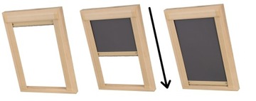 ROLETA DACHOWA TERMO DO OKIEN FAKRO VELUX 78x118cm
