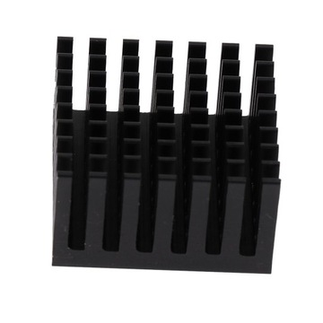 20X Алюминиевый радиатор Плавник радиатора 28x28x15 мм