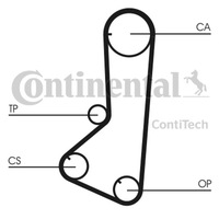 фото thumb №2, Ct839 ремінь розподільного валу mitsubishi 2,0 continental