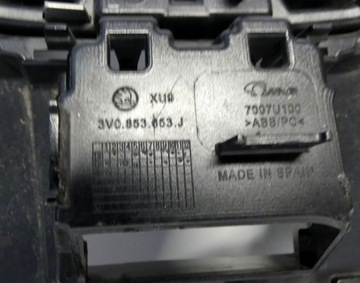 фото thumb №10, Skoda superb 3 рестайлинг 2019- 3v0853653j решётка радиатора решётка радиатора решётка