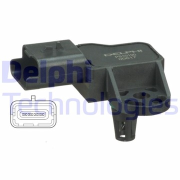 фото thumb №1, Датчик давления коллектор воздуховод. delphi ps10190