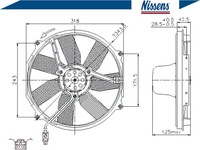 фото thumb №2, Nissens 85151 вентилятор, охолодження двигуна