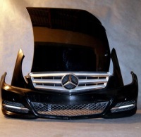 фото thumb №1, Mercedes w204 перед бампер капот pas радіатор