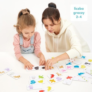 CzuCzu Domino игра в цвета для детей: 2+ Czu Czu