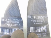 фото thumb №5, Pas безопасности ремни задняя l+p volvo c30 30642226 30642227