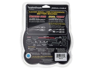Rockford Fosgate RFI-10 - INTERKONEKT Сигнальный кабель RCA 3м