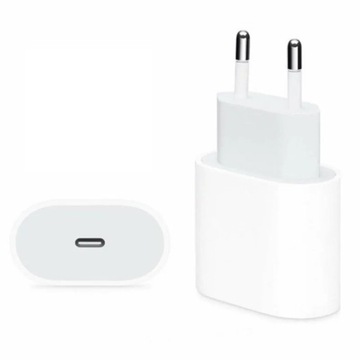БЫСТРОЕ ЗАРЯДНОЕ УСТРОЙСТВО USB-C 20 Вт + КАБЕЛЬ 1 М для IPHONE X 11 12 13 14 Pro Max