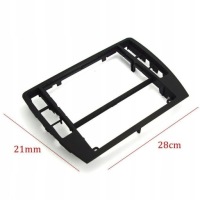 фото thumb №3, Рамка консолі центральної pod навігація радіо vw passat b5 b5fl 2din декори