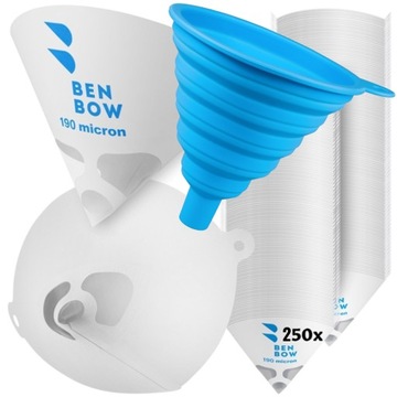 Фильтр для краски BENBOW 190 мкм 250 шт.