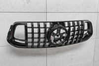 фото thumb №10, Mercedes gle w167 2019+ решётка радиатора panamericana gt brabus стиль чёрный з камера