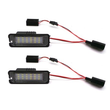 фото thumb №12, Vw golf vii лампочки номерного знака регистрационный led 2szt