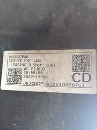 фото thumb №13, Kia x ceed lift gt line бампер перед