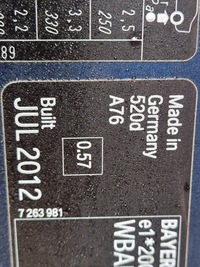 фото thumb №10, Крила лівий передній bmw f10 a76