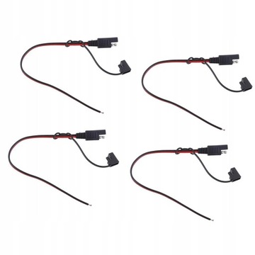 4 упаковки зарядных устройств премиум-класса 18AWG SAE