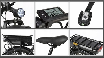 Складной электрический велосипед 350 Вт 10 Ач 20 дюймов E-bike PL