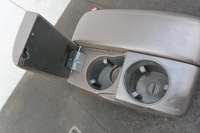 фото thumb №6, Подлокотник бардачок туннель коричневый кожа audi q7 4l eu