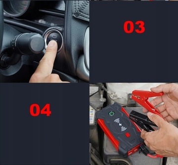BOOSTER ROZRUCH 20000mAh JUMP STARTER BOOSTER 12V