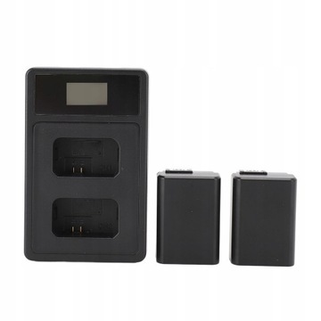 ЗАРЯДНОЕ УСТРОЙСТВО ДЛЯ 2 АККУМУЛЯТОРОВ ZVE10 ILCE 5000 6500 7M2 NEX C3 5T
