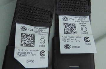 фото thumb №11, Задняя диван сиденья 2 второй ряд прокладка van vw caddy 3 iii рестайлинг европа