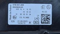 фото thumb №13, Фара левый лампа full led skoda karoq lift 2021- оригинальный номер 57b941009 nowa !!!!