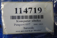 фото thumb №5, Peugeot 607 бортовий комп'ютер двигуна 2.2hdi 0281010567