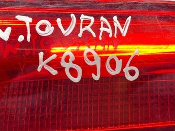 фото thumb №7, Volkswagen touran ii 1600cm3 2011 ліва сторона лампа задня мінівен 176405