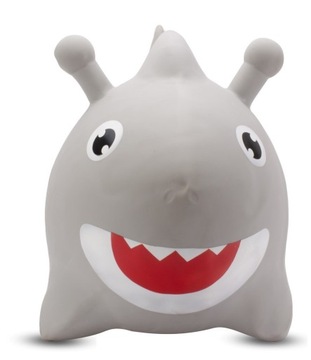 Джемпер резиновый детский SHARK BABY SHARK 62 см, серый, для прыжков с насосом