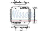 Nissens 606662 радиатор двигателя ford с Разборки, фото thumb