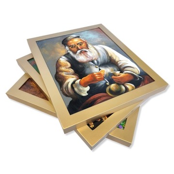 ПОРТРЕТ ЕВРЕЯ С ДЕНЬГАМИ ЕВРЕЙ ДЛЯ СЧАСТЬЯ КАРТИНА