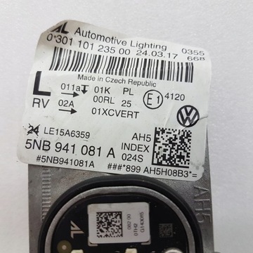 фото thumb №3, Drl jeż led vw tiguan ii 5nb941081a le