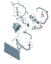 фото thumb №7, Skoda karoq nu охолоджуюча рідина шланг quick acting з'єднувач 5q0122291h