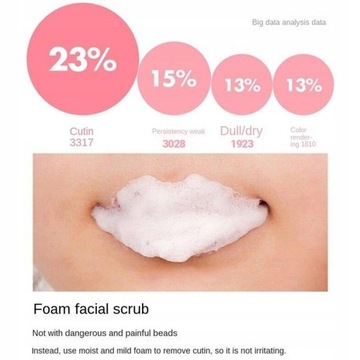 Bubble Moiste Скраб для губ Отшелушивающий макияж