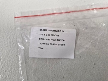 фото thumb №8, Kia sportage 4 iv tucson 3 iii 1.6 t-gdi модуль датчик nox лямбда-зонд