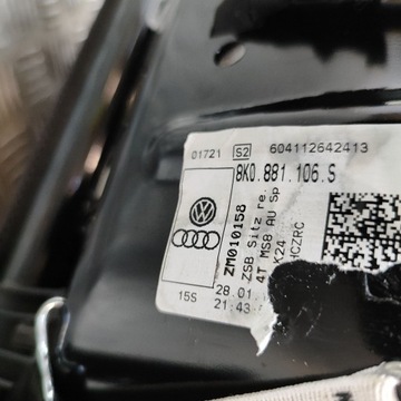 фото thumb №7, Audi a6 s6 c7 4g 2016 правая сторона сиденье переднее пассажира