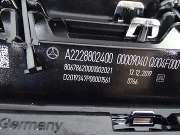 фото thumb №6, Решётка радиатора mercedes s-klasa w 222 maybach рестайлинг оригинал