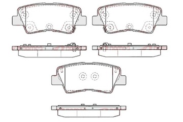 фото thumb №2, Набор - комплект тормозные колодки тормозных remsa remsa
