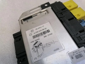 фото thumb №6, Mercedes sl r230 fuse box a2305450832 sam