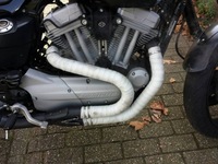 фото thumb №7, Бандаж защита лента тепловая термоизоляция коллектор выхлоп 10m