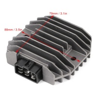 Купить 6-контактный выпрямитель с стоп-сигнал алюминий регулятор, фото thumb