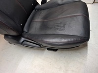 фото thumb №7, Mazda mx5 iv nd 15-23r сиденье левый водителя кожа czarna czerwona нитка bose