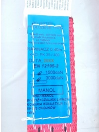 фото thumb №6, Ремені з szelką гачки обертові 2pkt 3t/3m/35mm 4a