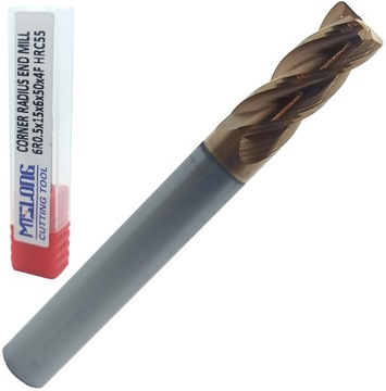 FREZ TORUSOWY VHM fi 6 R0,5 55HRC MTS PROMIENIOWY