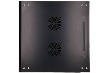 Стеллаж 19 12U 600х600 ПОДВЕСНОЙ ЧЕРНЫЙ