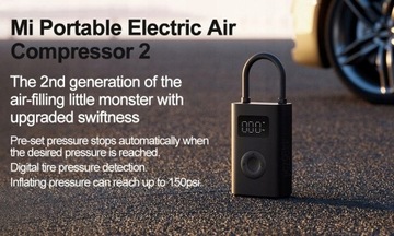 Xiaomi Mi Air Pump 2 Преемник 1S 2023 НОВИНКА