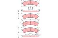 фото thumb №1, Gdb4094 гальмівні колодки гальмівні /задня/ ford explorer 91-