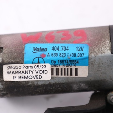 фото thumb №12, Mercedes w639 двигунчик двірники зад