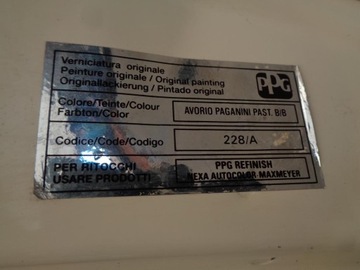 фото thumb №16, Крышка задняя з стекло lancia ypsilon 3d 2005r. код 228