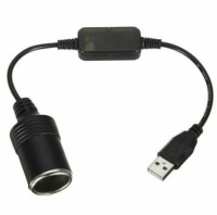 фото thumb №1, Адаптер конвертер с usb na разъём прикуривателя 12v 30cm
