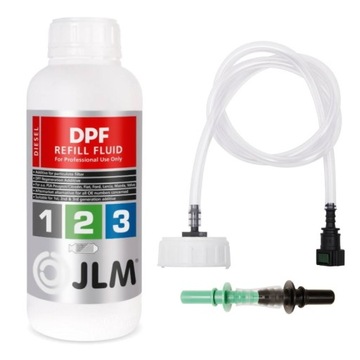 JLM Diesel DPF комплект пополнения + жидкость 1L жидкости 1 л.